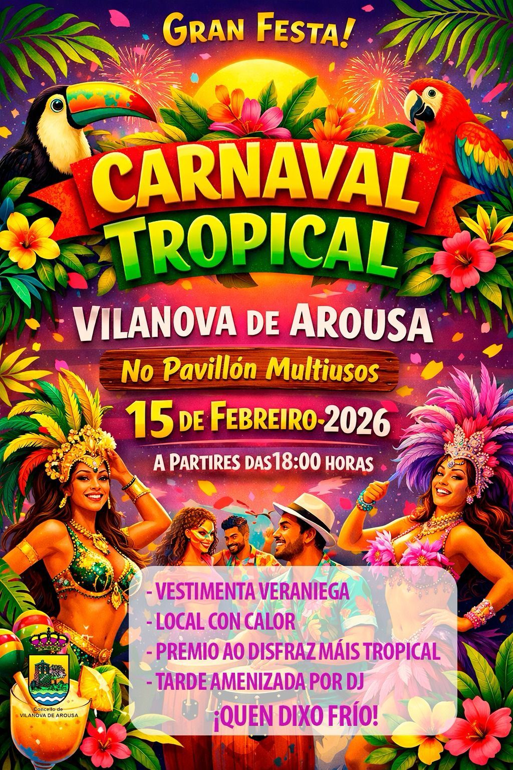 Fiesta de Carnaval Tropical de Vilanova de Arousa